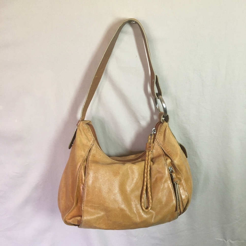 Franklin Covey Full Grain Leather handbag.